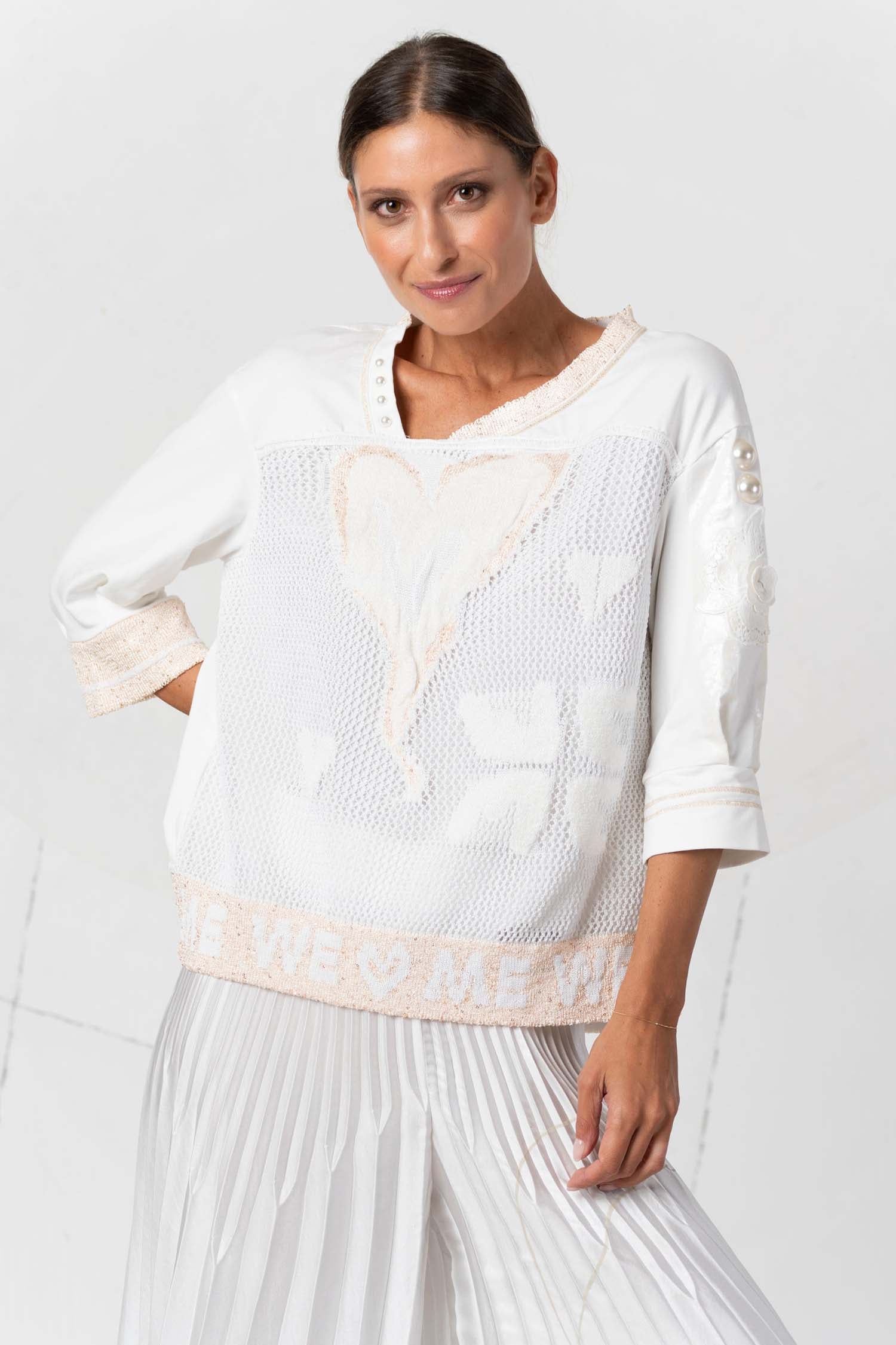 ELISA CAVALETTI Sweatshirt Incontro Narciso Rabatt