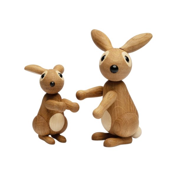 BOUNCE - Kleines Kaninchen Dekofigur aus Holz - Chresten Sommer | Spring Copenhagen Online – Bild 4