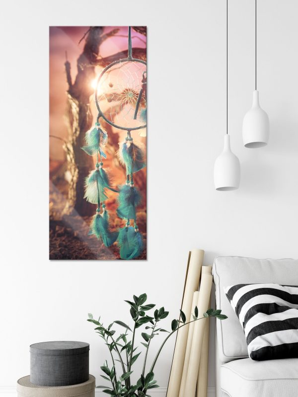 Dreamcatcher, Glasbild Panorama Schn?ppchen – Bild 3